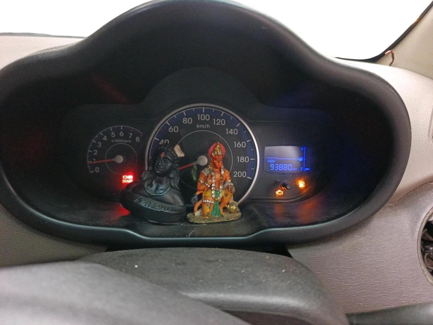2012 Hyundai i10 MAGNA 1.2, CNG, Manual, 93,880 km, interior