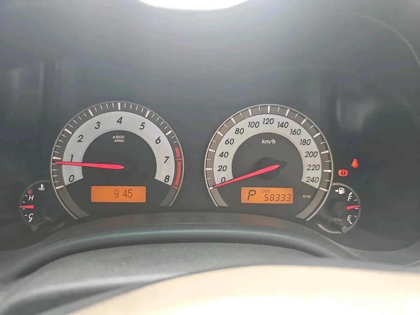 2011 Toyota Corolla Altis VL AT PETROL, Petrol, Automatic, 58,333 km, interior