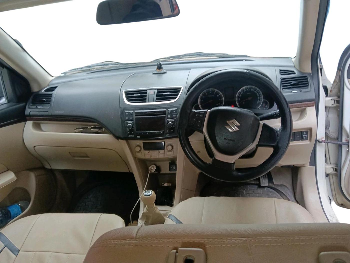2013 Maruti Swift Dzire ZXI, Petrol, Manual, 81,037 km, interior