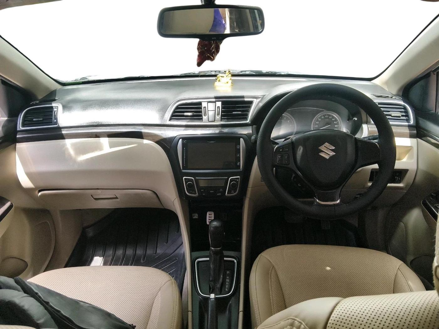 2017 Maruti Ciaz ALPHA  AT 1.4  PETROL, Petrol, Automatic, 1,11,966 km, interior