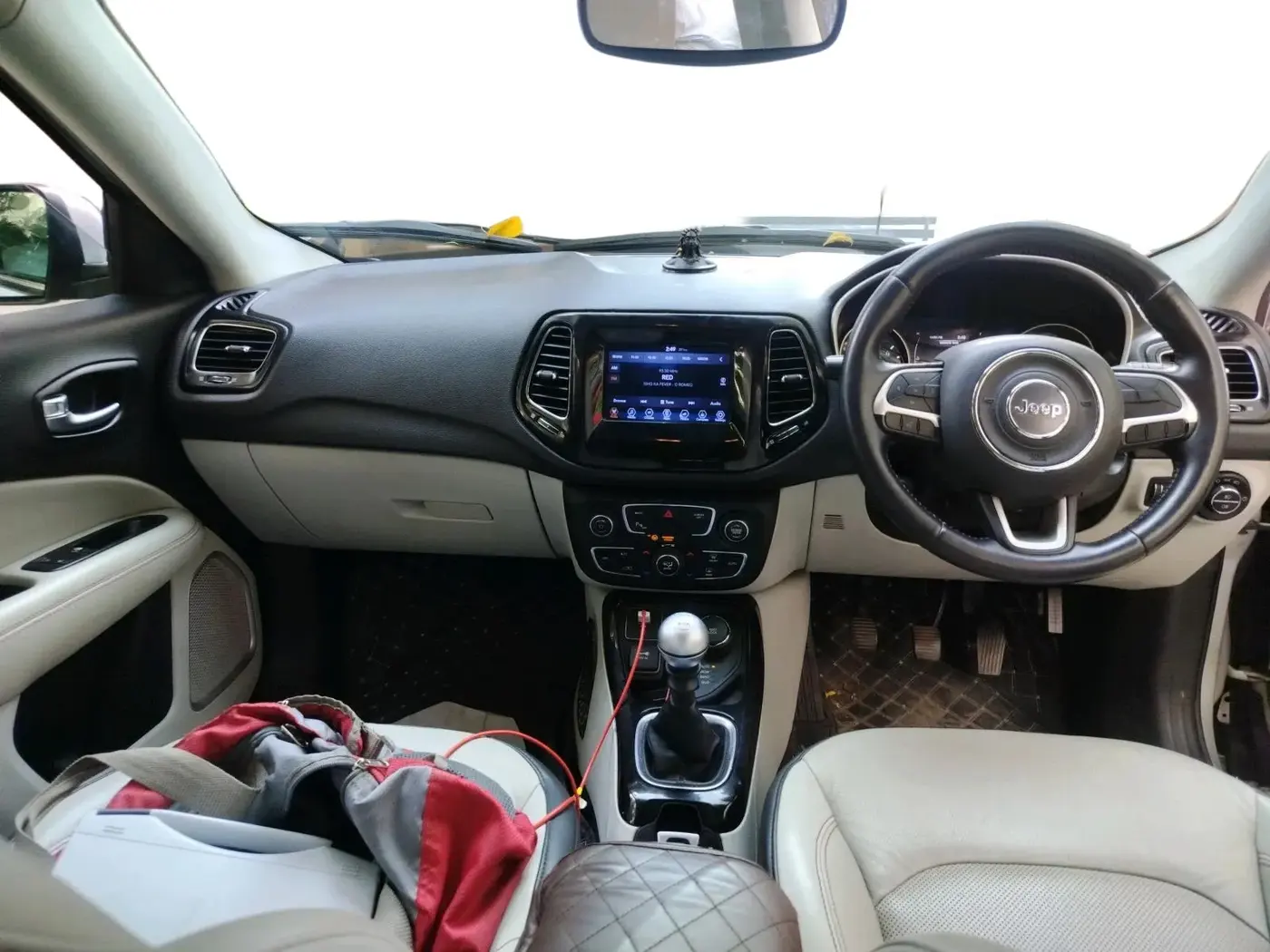 2017 Jeep Compass LIMITED 2.0 DIESEL 4X4, Diesel, Manual, 70,500 km, interior