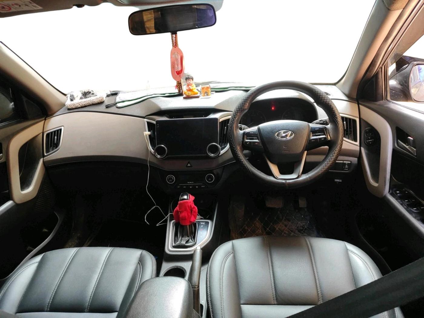 2017 Hyundai Creta SX PLUS AT 1.6 PETROL, Petrol, Automatic, 97,966 km, interior