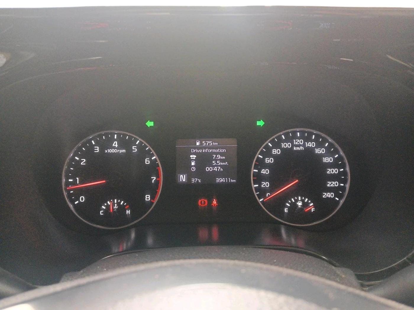 2021 KIA SELTOS HTK PLUS 1.5 IMT, Petrol, Manual, 39,411 km, interior