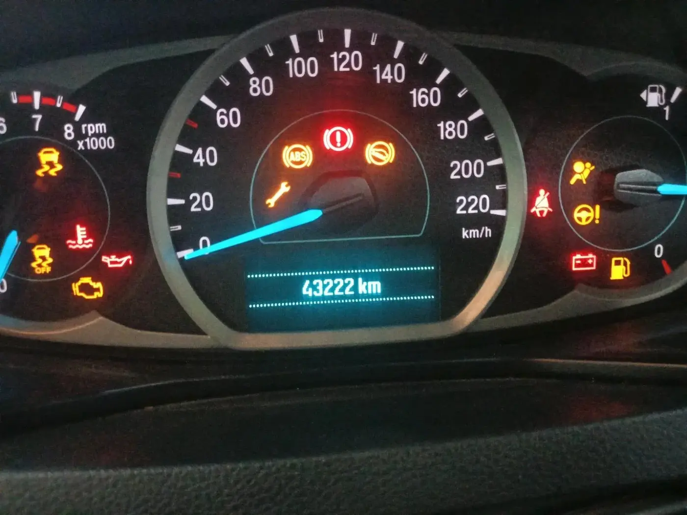 2021 Ford FREESTYLE TITANIUM PLUS 1.2 PETROL, Petrol, Manual, 43,222 km, interior