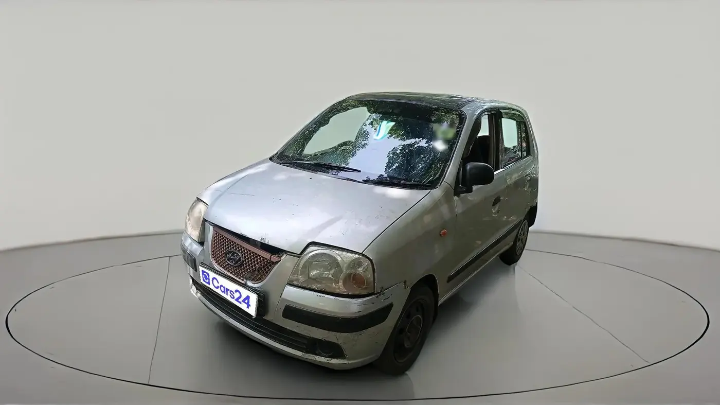 2012 Hyundai Santro Xing GLS, CNG, Manual, 1,10,378 km, exterior