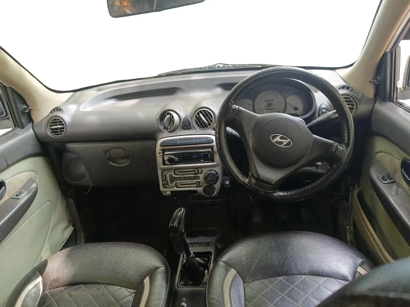 2012 Hyundai Santro Xing GLS, CNG, Manual, 1,10,378 km, interior