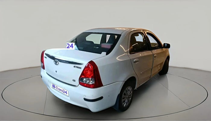 2012 Toyota Etios G, Petrol, Manual, 26,481 km, exterior