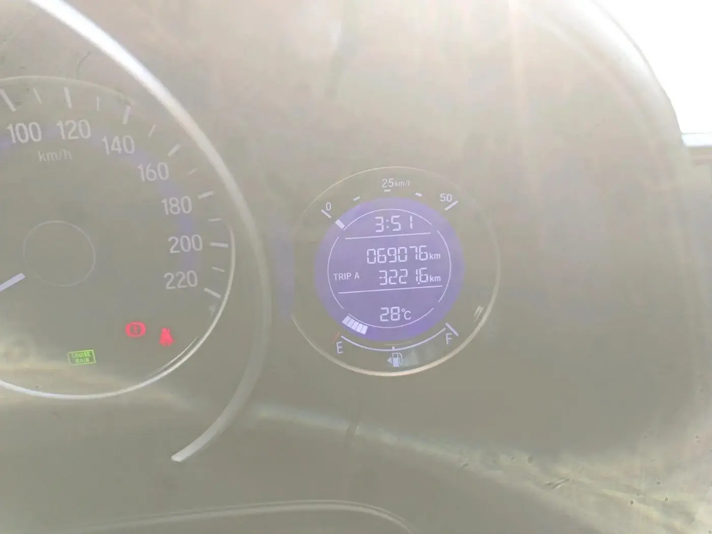2017 Honda WR-V 1.5L I-DTEC VX MT, Diesel, Manual, 69,076 km, interior