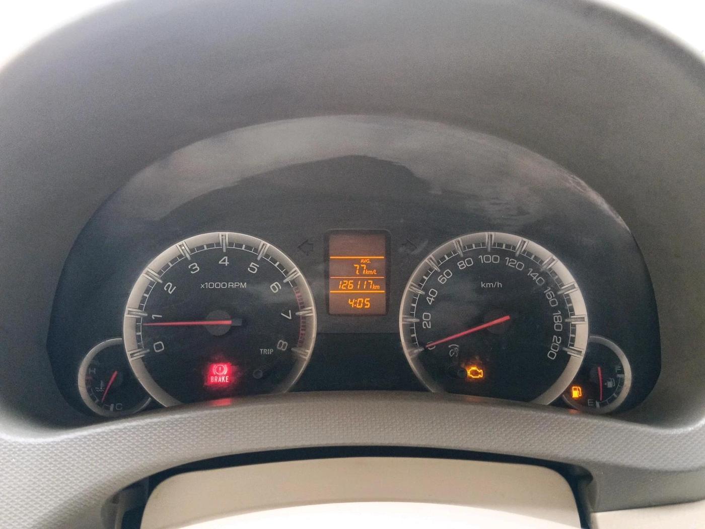 2013 Maruti Ertiga VXI, CNG, Manual, 1,26,117 km, interior