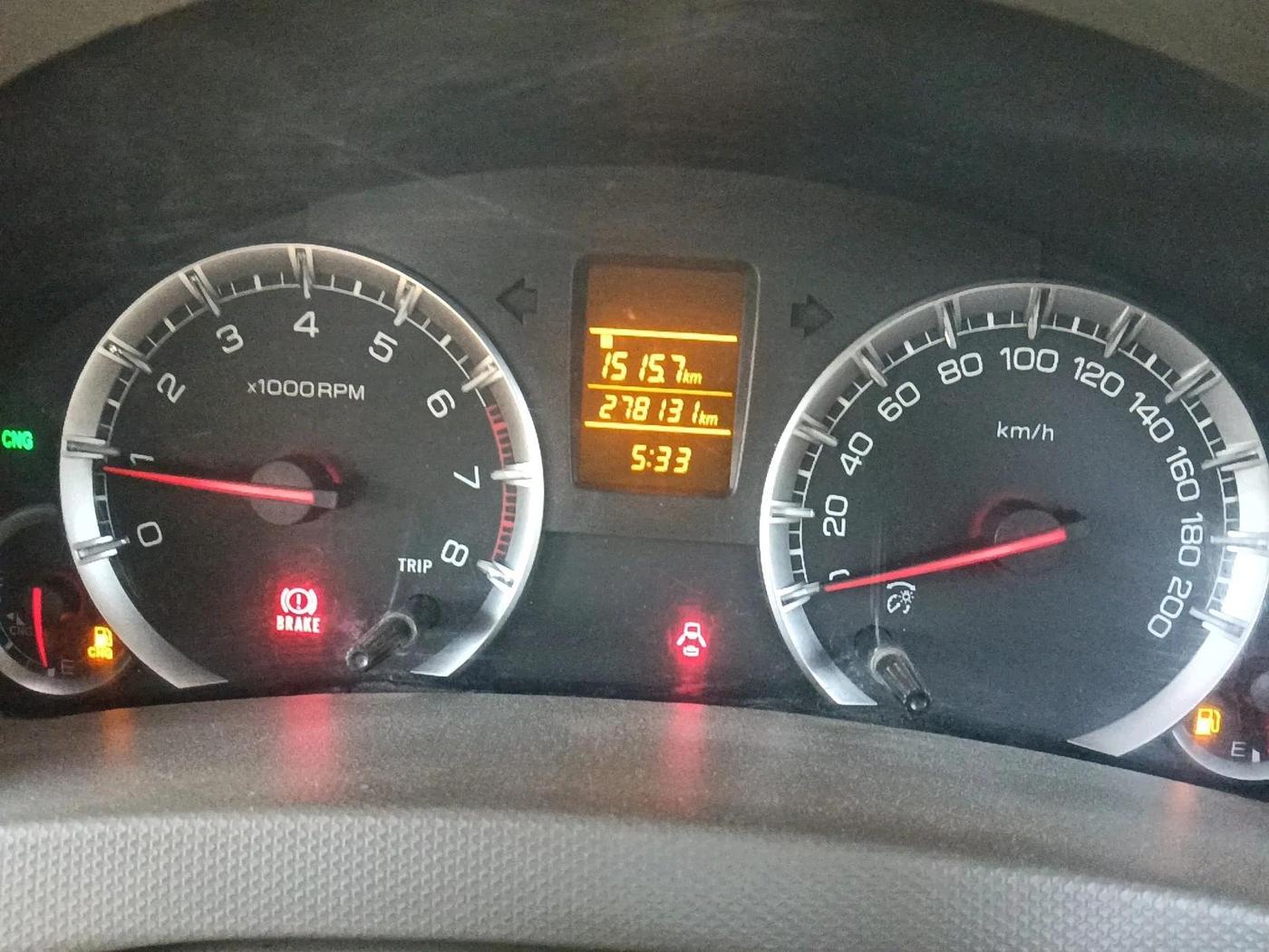 2015 Maruti Ertiga VXI CNG, CNG, Manual, 2,78,131 km, interior