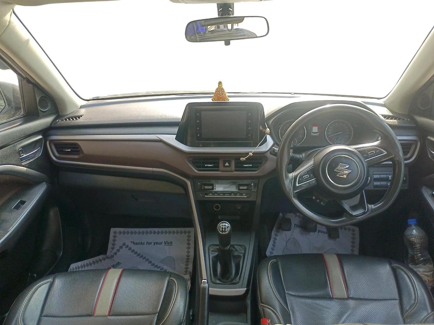 2023 Maruti BREZZA ZXI S-CNG, CNG, Manual, 1,30,408 km, interior