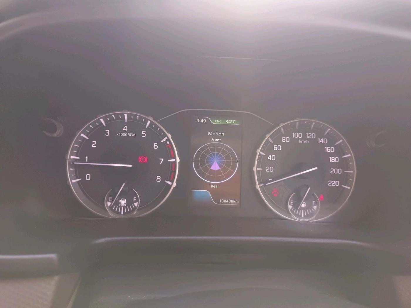 2023 Maruti BREZZA ZXI S-CNG, CNG, Manual, 1,30,408 km, interior