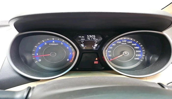 2013 Hyundai New Elantra 1.8 S VTVT, Petrol, Manual, 75,179 km, interior