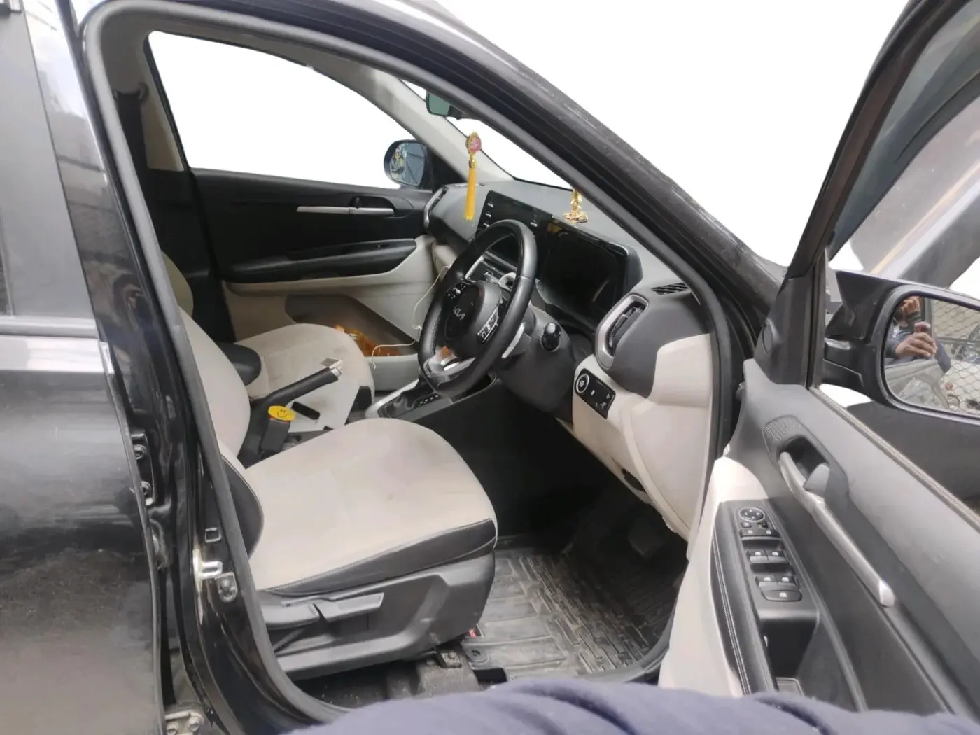 2023 KIA SONET HTX 1.5 AT, Diesel, Automatic, 29,687 km, interior