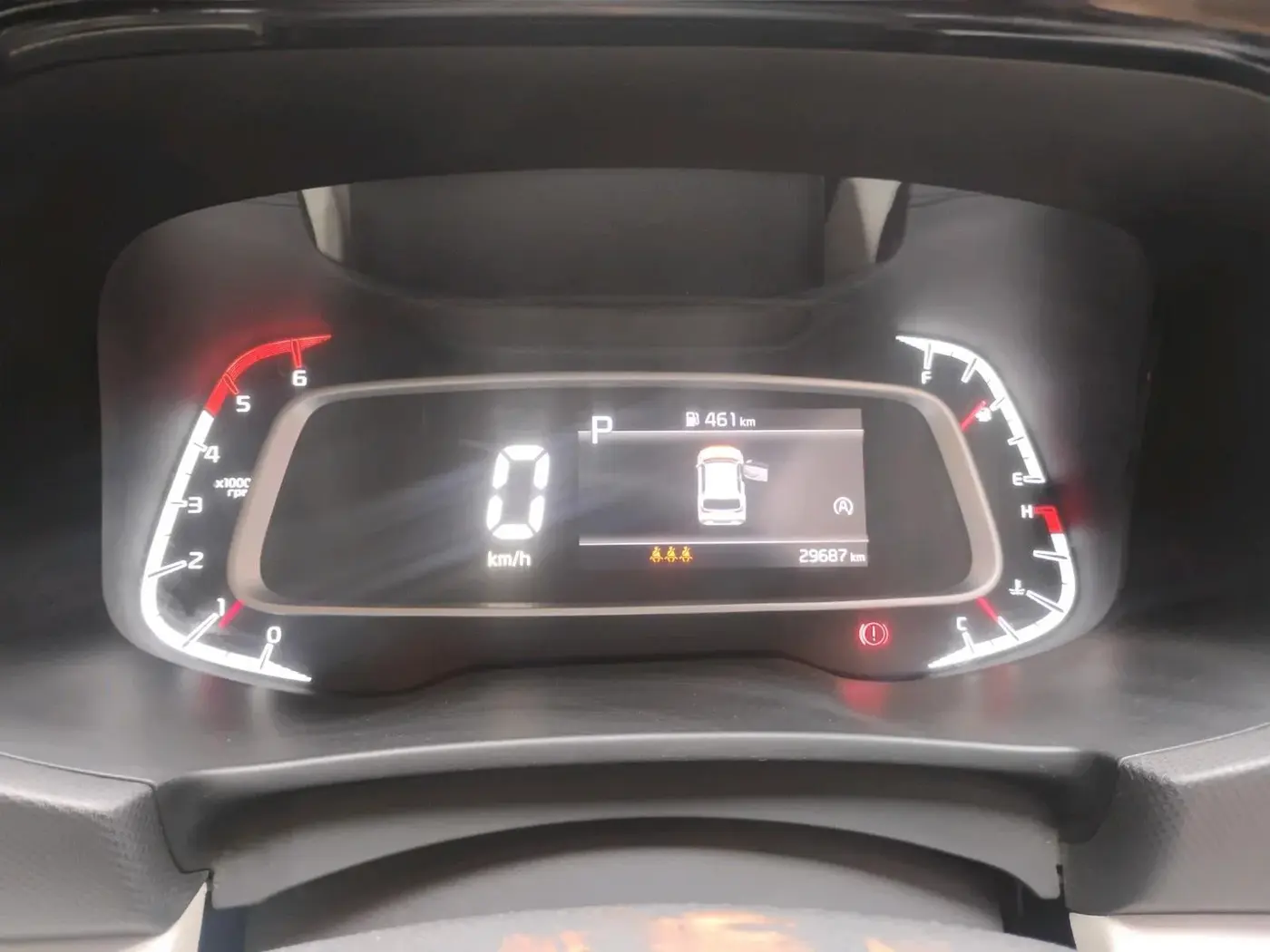 2023 KIA SONET HTX 1.5 AT, Diesel, Automatic, 29,687 km, interior