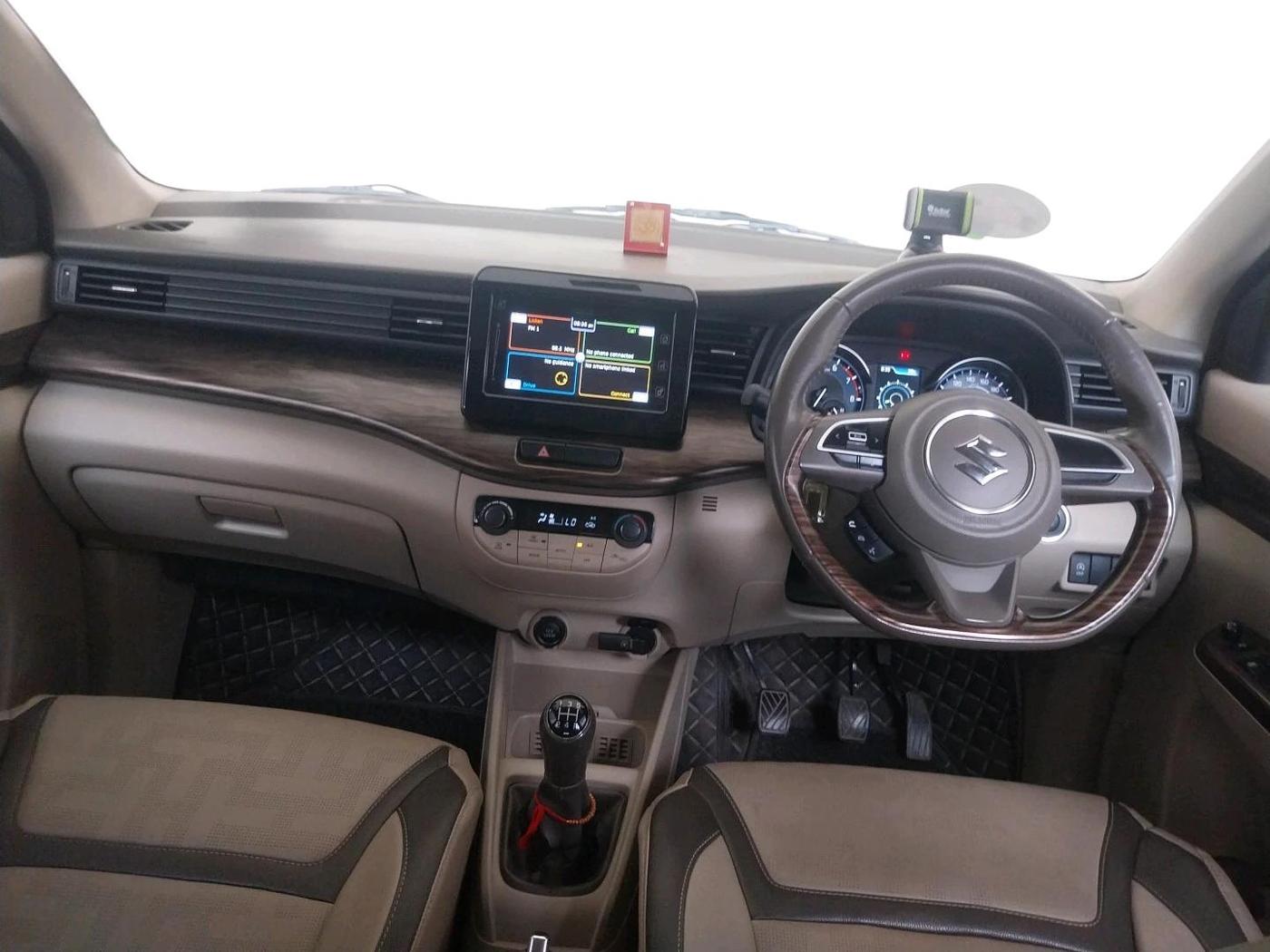 2019 Maruti Ertiga ZXI+ SHVS, Petrol, Manual, 70,192 km, interior