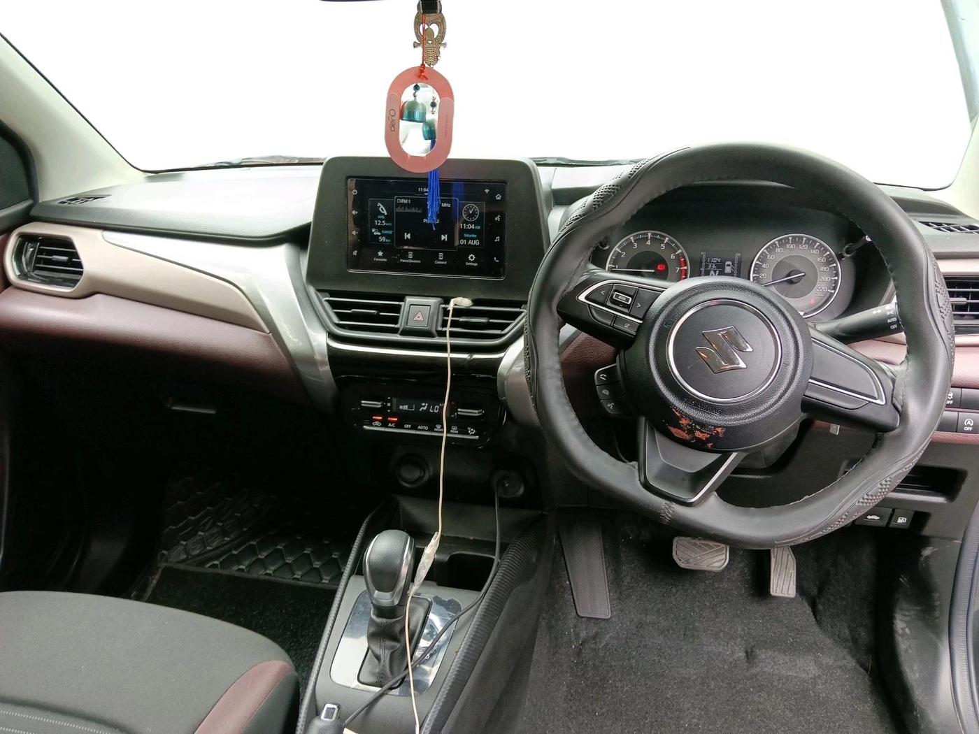 2025 Maruti FRONX DELTA PLUS 1.2L AGS, Petrol, Automatic, 8,067 km, interior