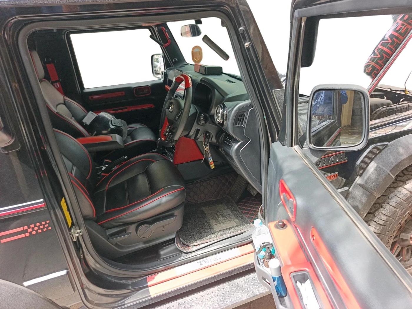 2021 Mahindra Thar LX PETROL HT 4WD AT, Petrol, Automatic, 33,301 km, interior