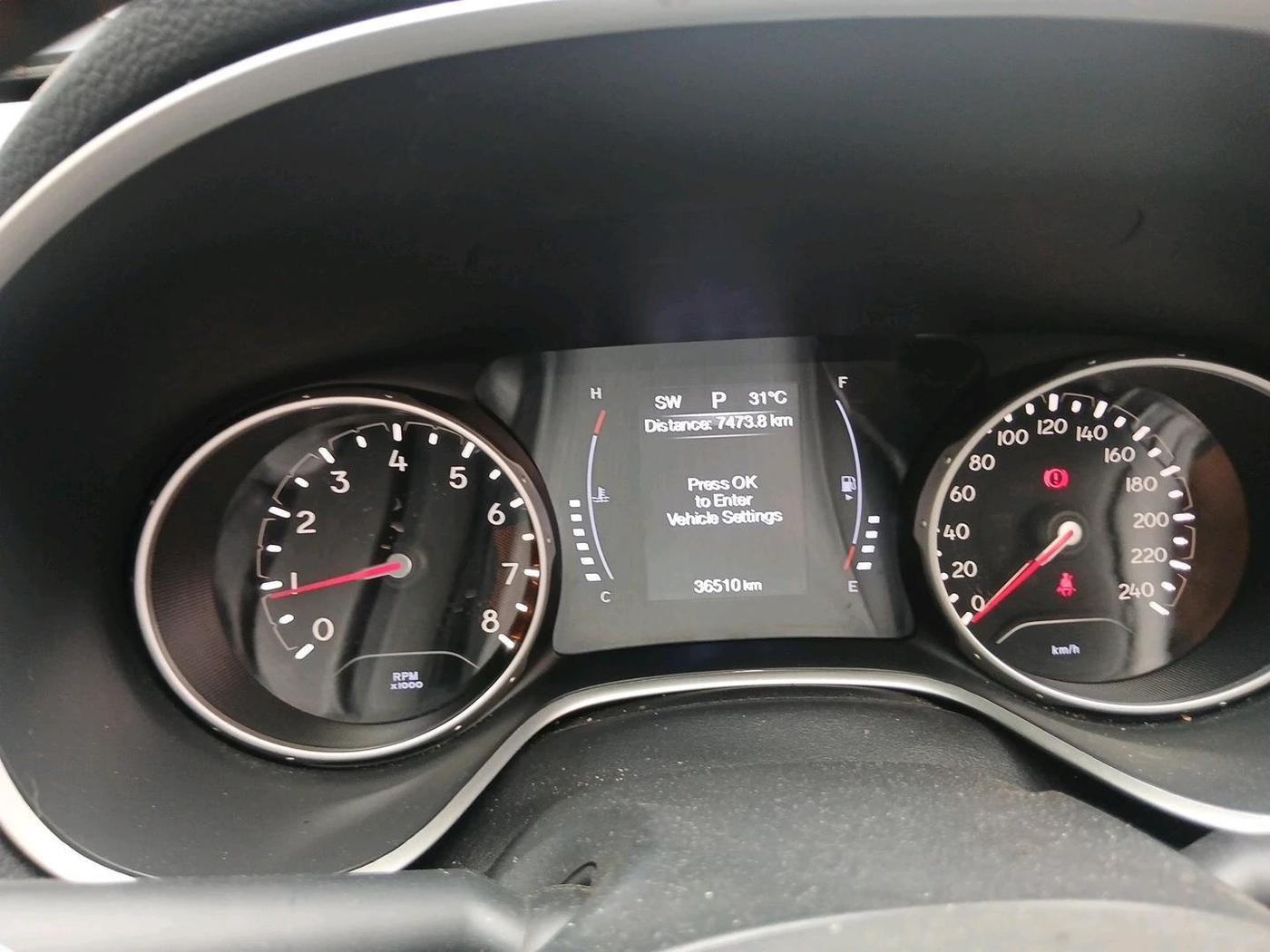 2018 Jeep Compass LIMITED (O) 1.4 PETROL AT, Petrol, Automatic, 36,510 km, interior
