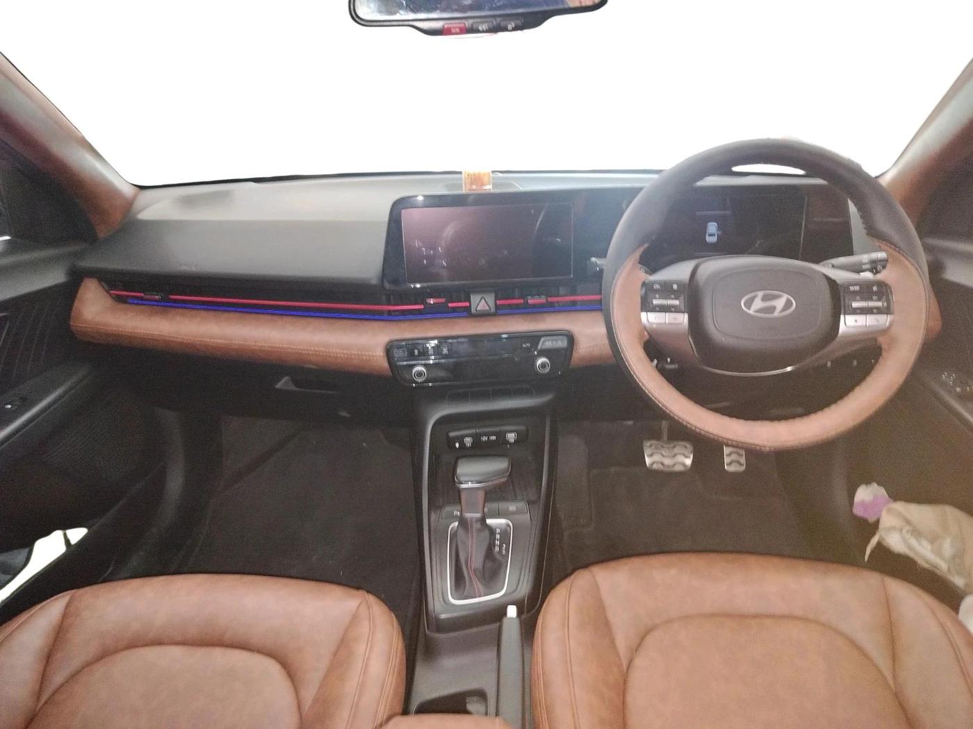 2023 Hyundai Verna  SX 1.5 Turbo DCT , Petrol, Automatic, 20,994 km, interior