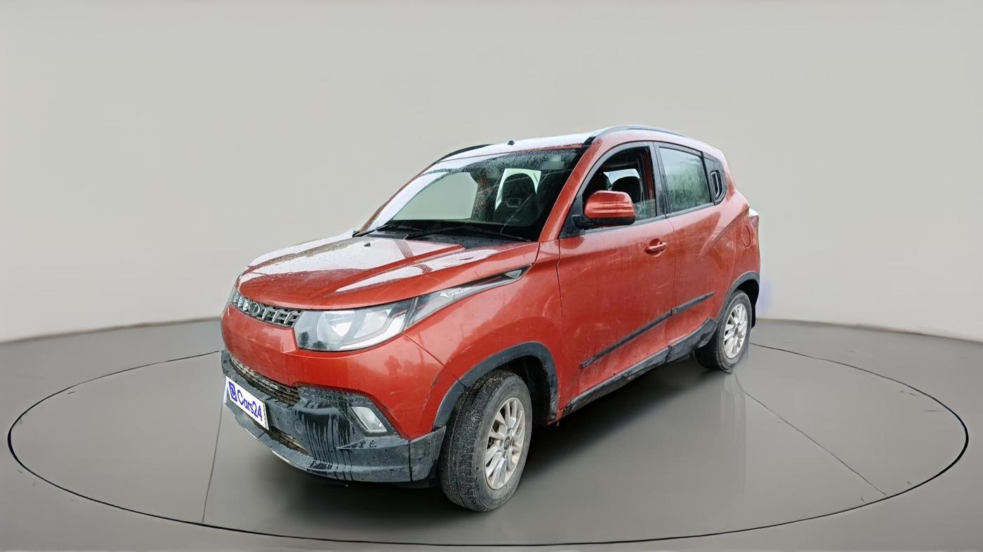 2017 Mahindra Kuv100 K6 PLUS 6 STR, Petrol, Manual, 40,278 km, exterior