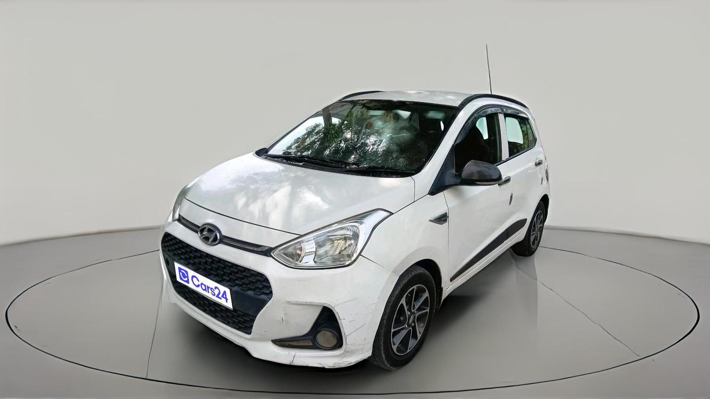 2018 Hyundai Grand i10 SPORTZ AT 1.2 KAPPA VTVT, Petrol, Automatic, 1,13,822 km, exterior