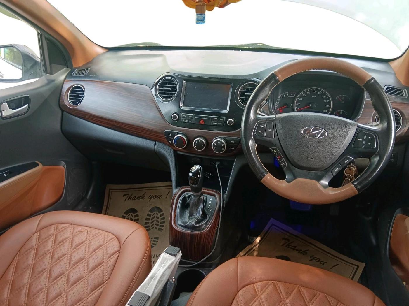 2018 Hyundai Grand i10 SPORTZ AT 1.2 KAPPA VTVT, Petrol, Automatic, 1,13,822 km, interior