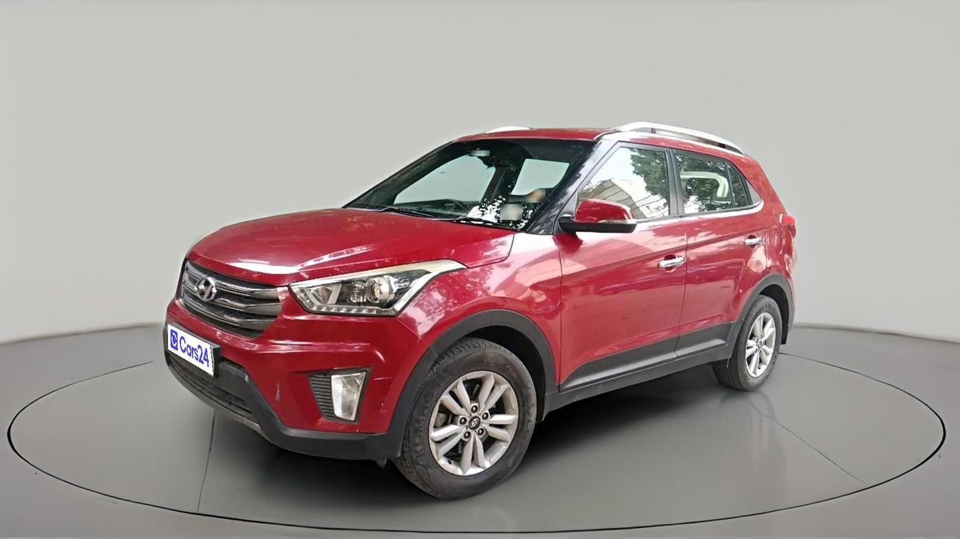 2015 Hyundai Creta SX PLUS 1.6 PETROL, Petrol, Manual, 1,21,052 km, exterior