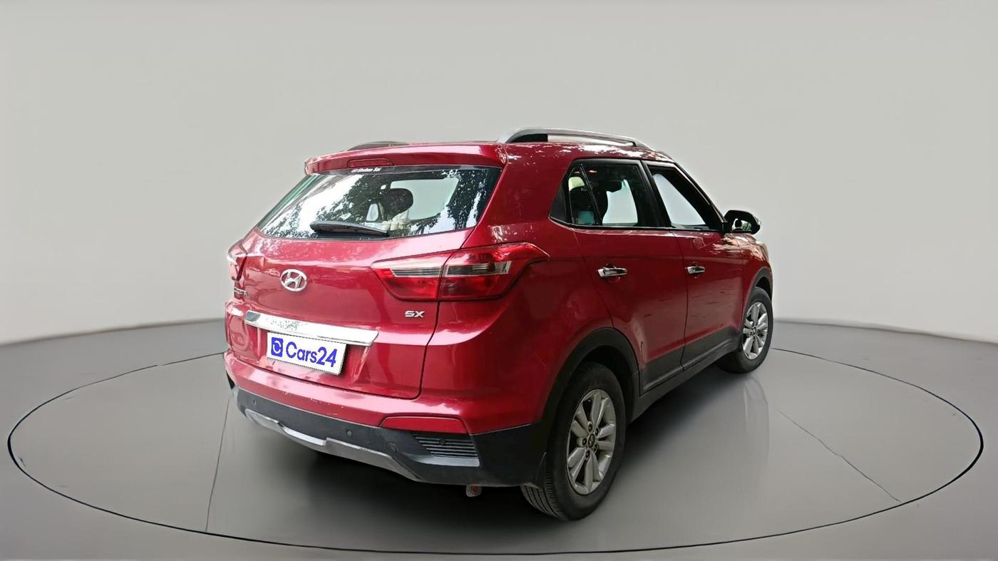 2015 Hyundai Creta SX PLUS 1.6 PETROL, Petrol, Manual, 1,21,052 km, exterior