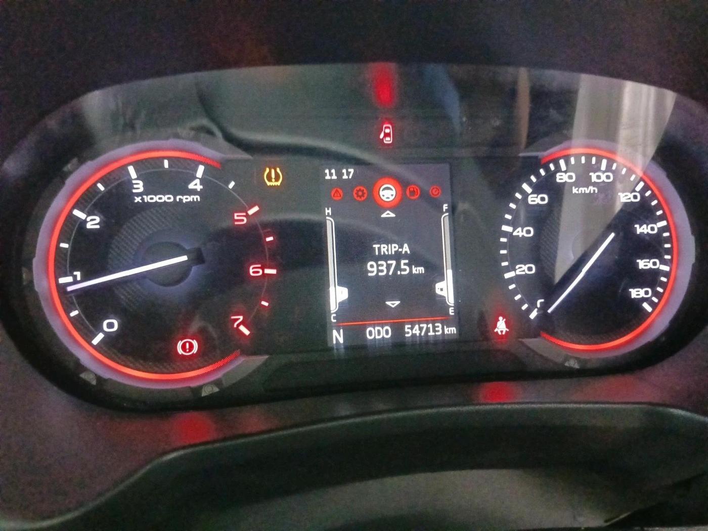 2022 Mahindra Thar LX D AT 4WD HT, Diesel, Automatic, 54,713 km, interior