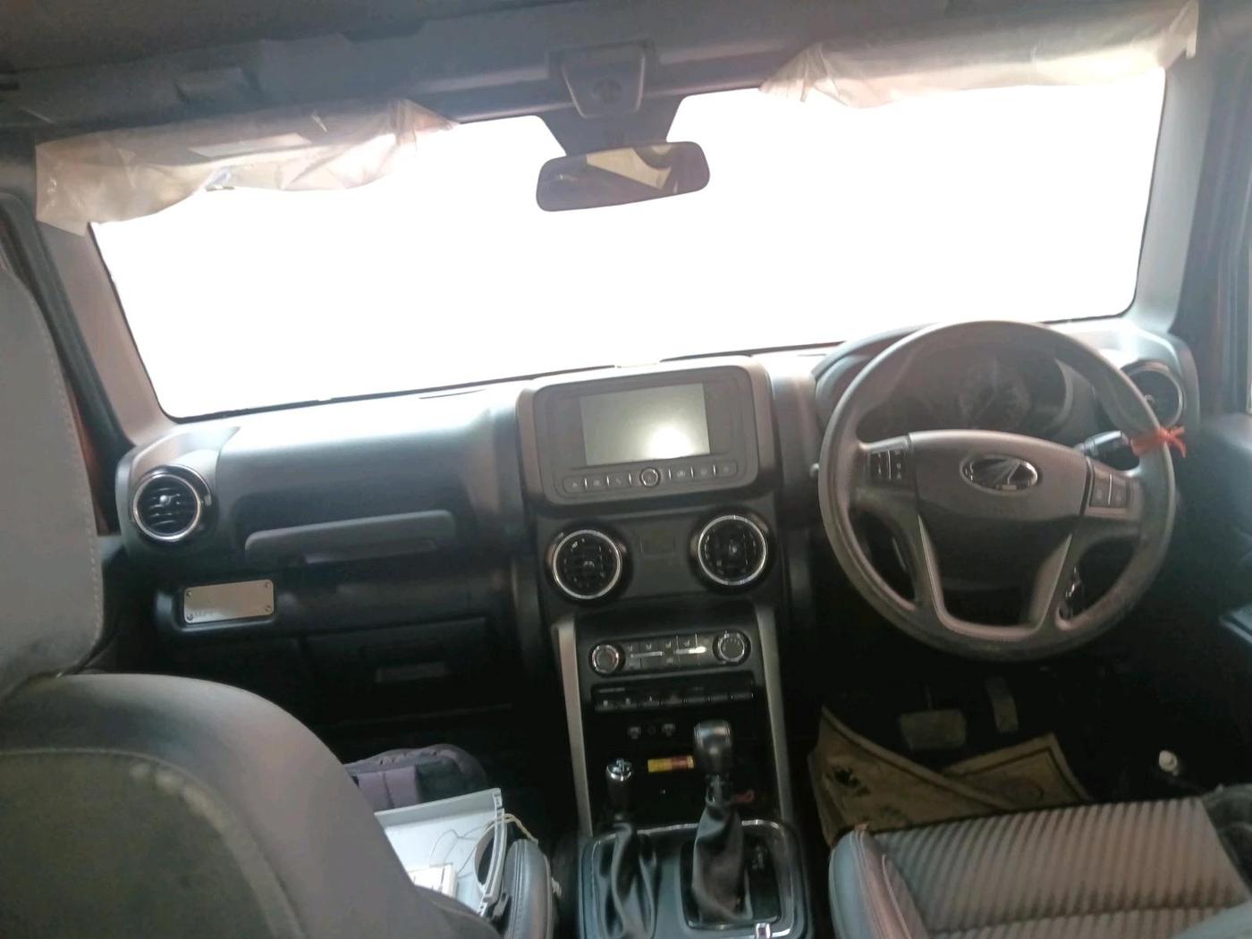 2021 Mahindra Thar LX  P 4WD AT CONVERTIBLE, Petrol, Automatic, 14,528 km, interior