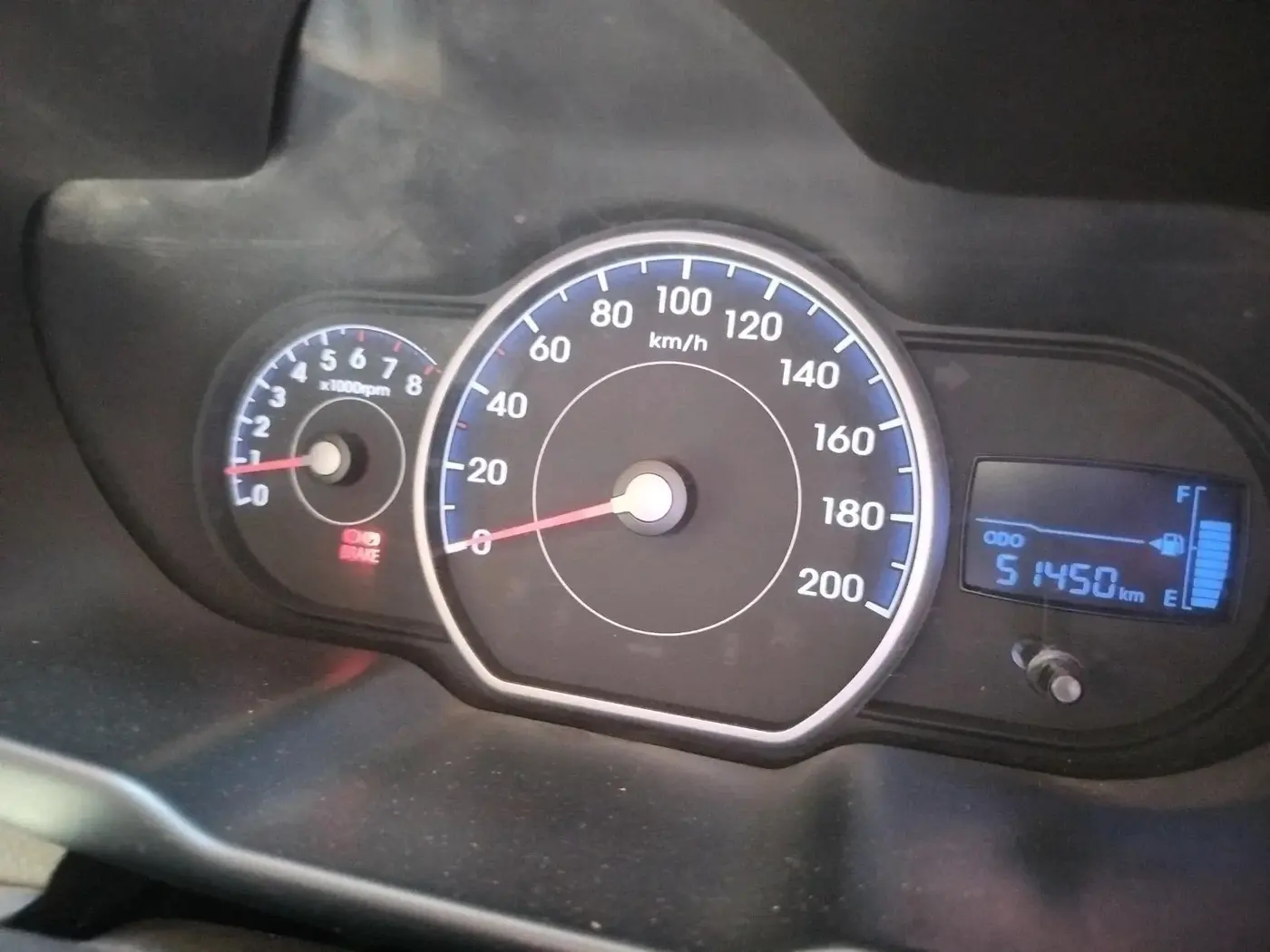 2011 Hyundai i10 ERA 1.1, Petrol, Manual, 51,450 km, interior