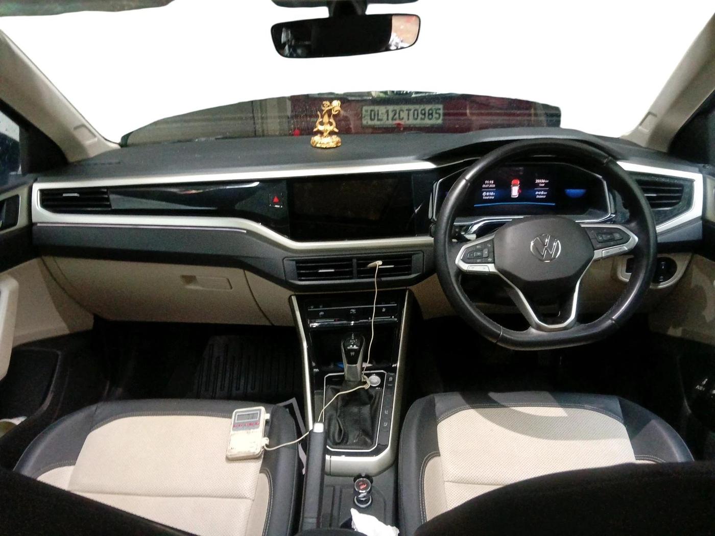 2024 Volkswagen VIRTUS Topline 1.0 TSI AT (Electric Seats), Petrol, Automatic, 25,536 km, interior