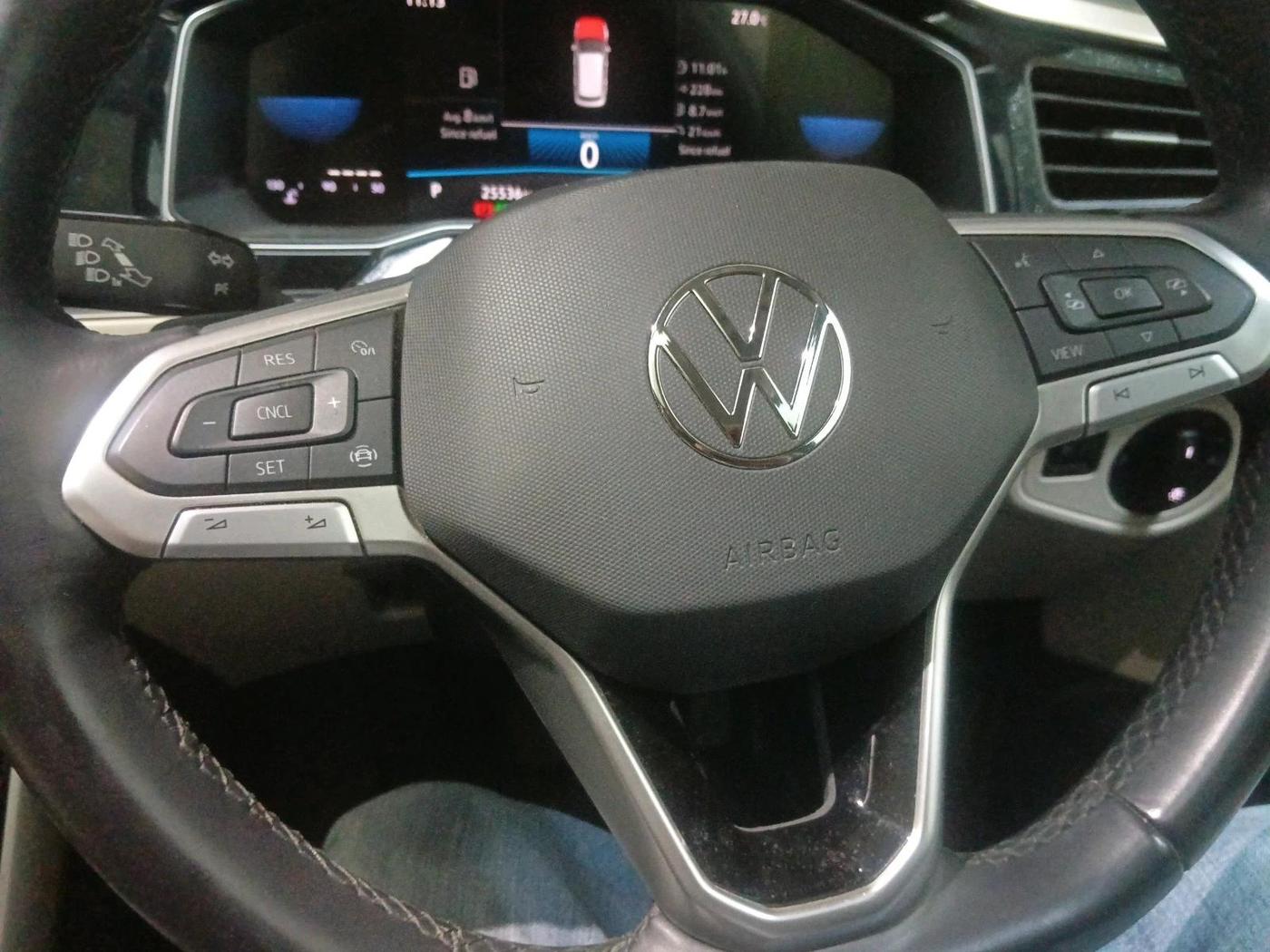 2024 Volkswagen VIRTUS Topline 1.0 TSI AT (Electric Seats), Petrol, Automatic, 25,536 km, interior