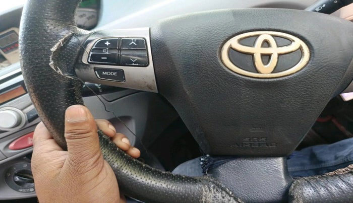 2011 Toyota Etios VX, Petrol, Manual, 1,14,220 km, interior