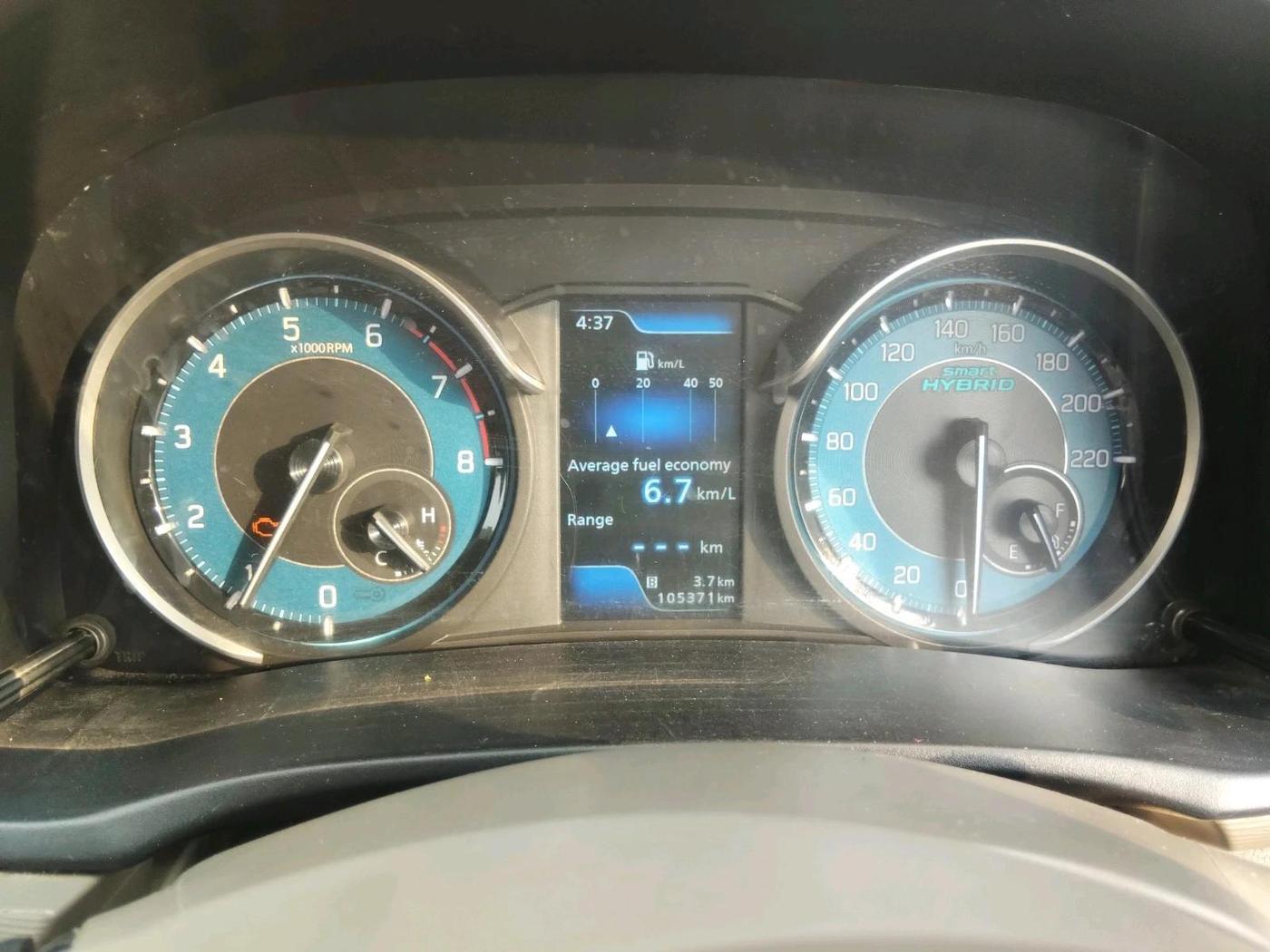 2019 Maruti Ertiga VXI SHVS, CNG, Manual, 1,05,371 km, interior