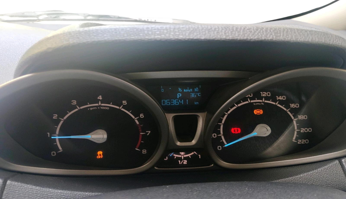 2013 Ford Ecosport TITANIUM 1.5L PETROL AT, Petrol, Automatic, 63,641 km, interior