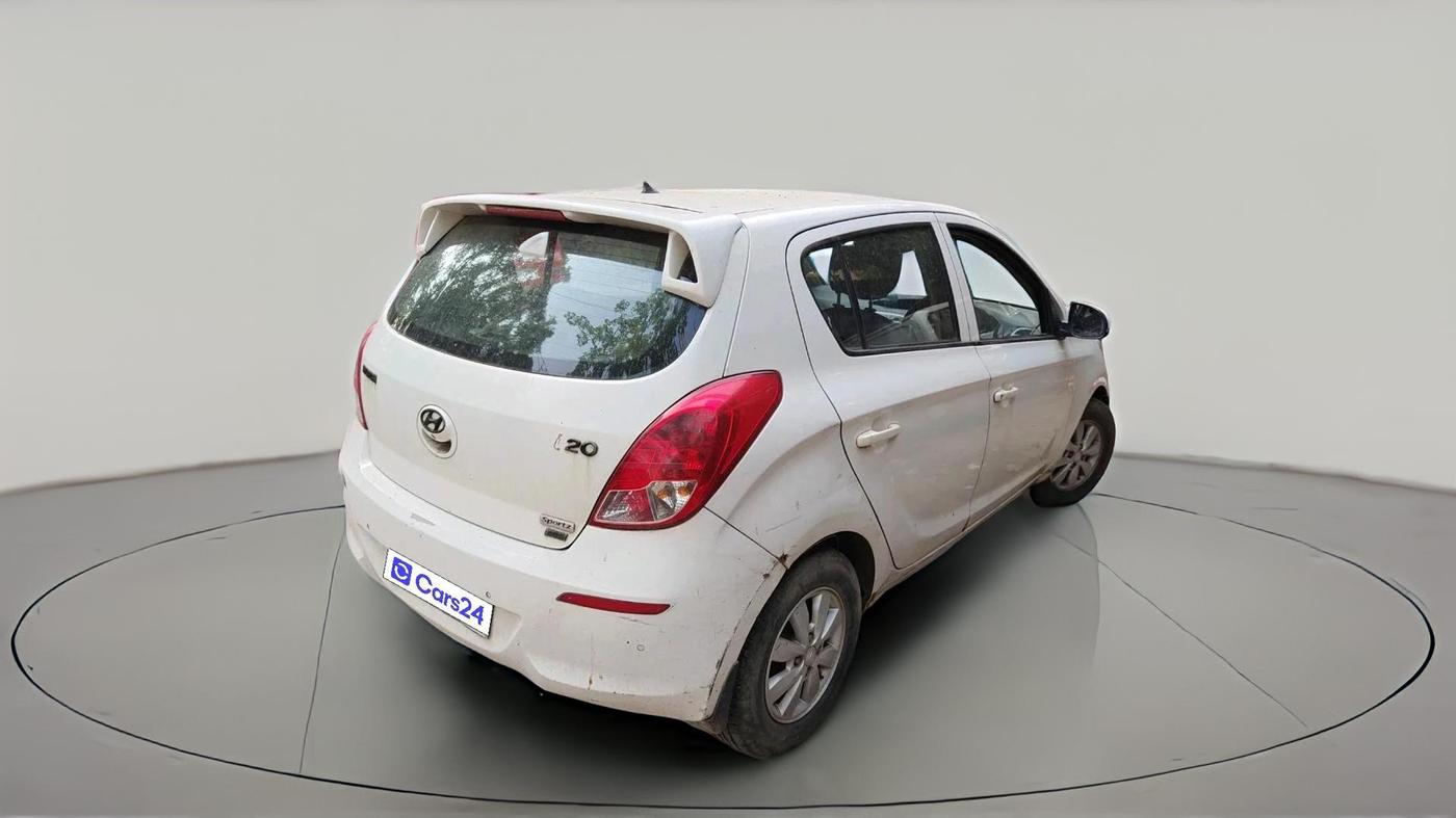 2013 Hyundai i20 SPORTZ 1.2, Petrol, Manual, 72,795 km, exterior