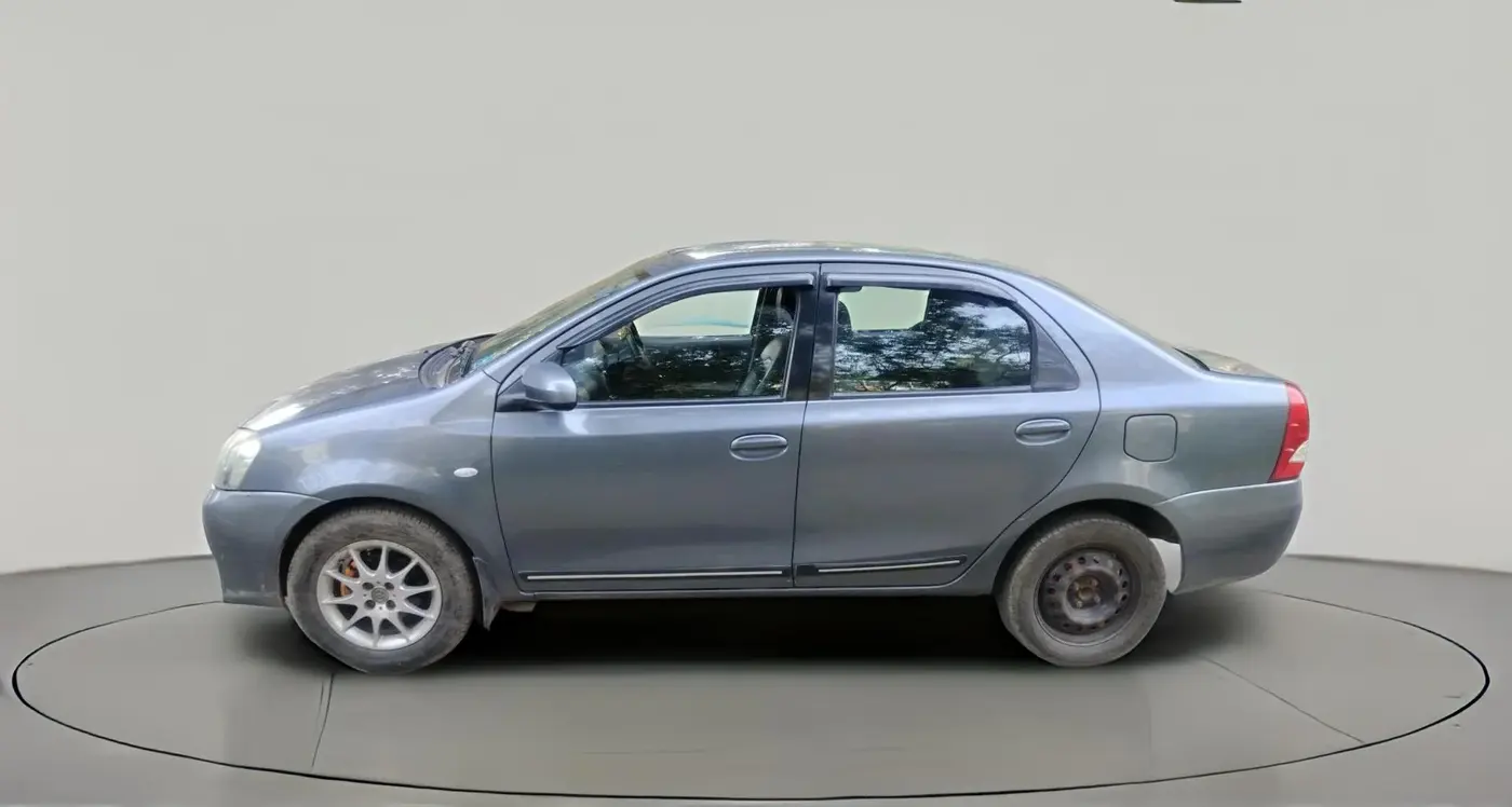 2013 Toyota Etios G, Petrol, Manual, 87,879 km, exterior