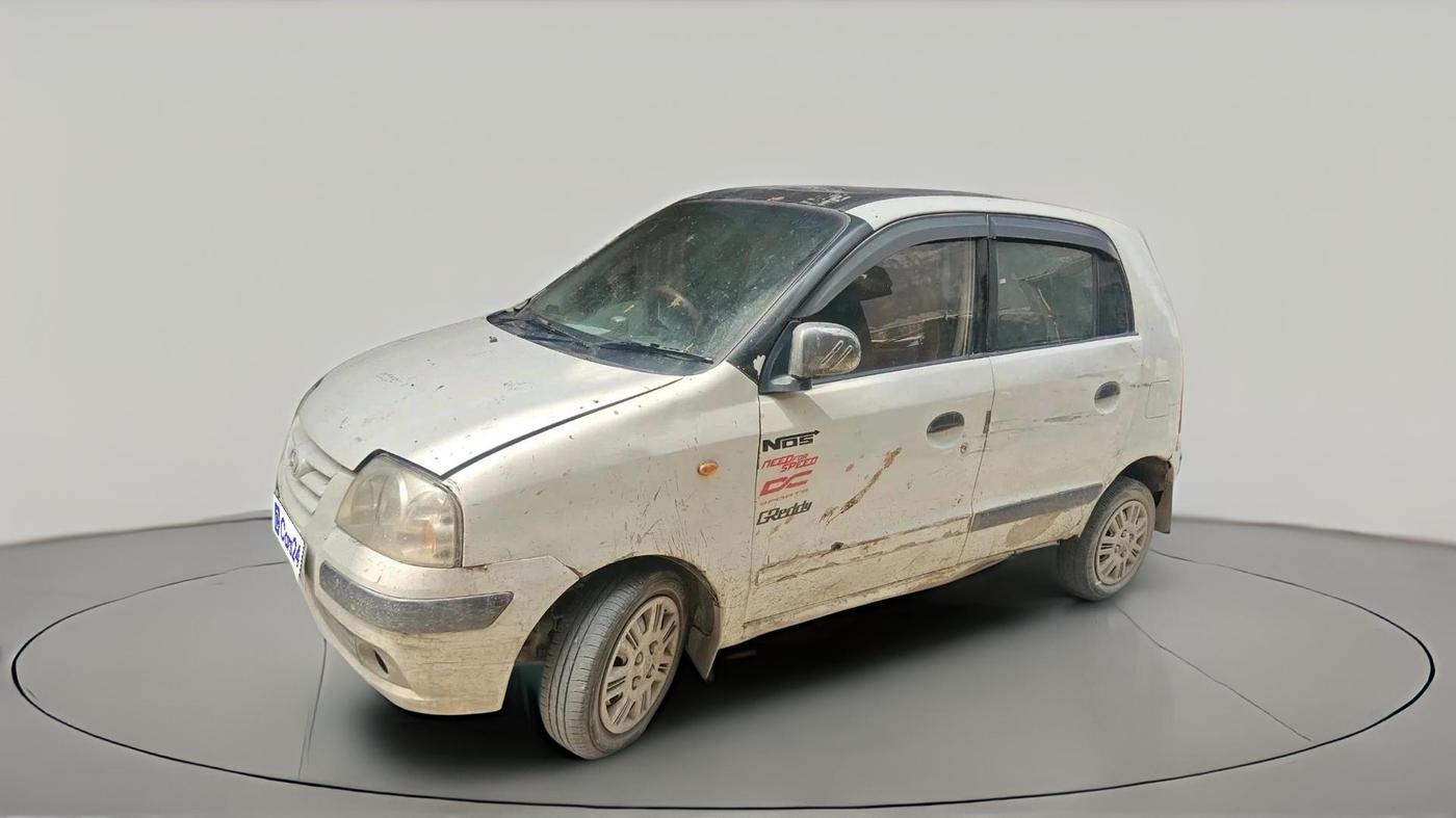 2011 Hyundai Santro Xing GL, CNG, Manual, 77,999 km, exterior