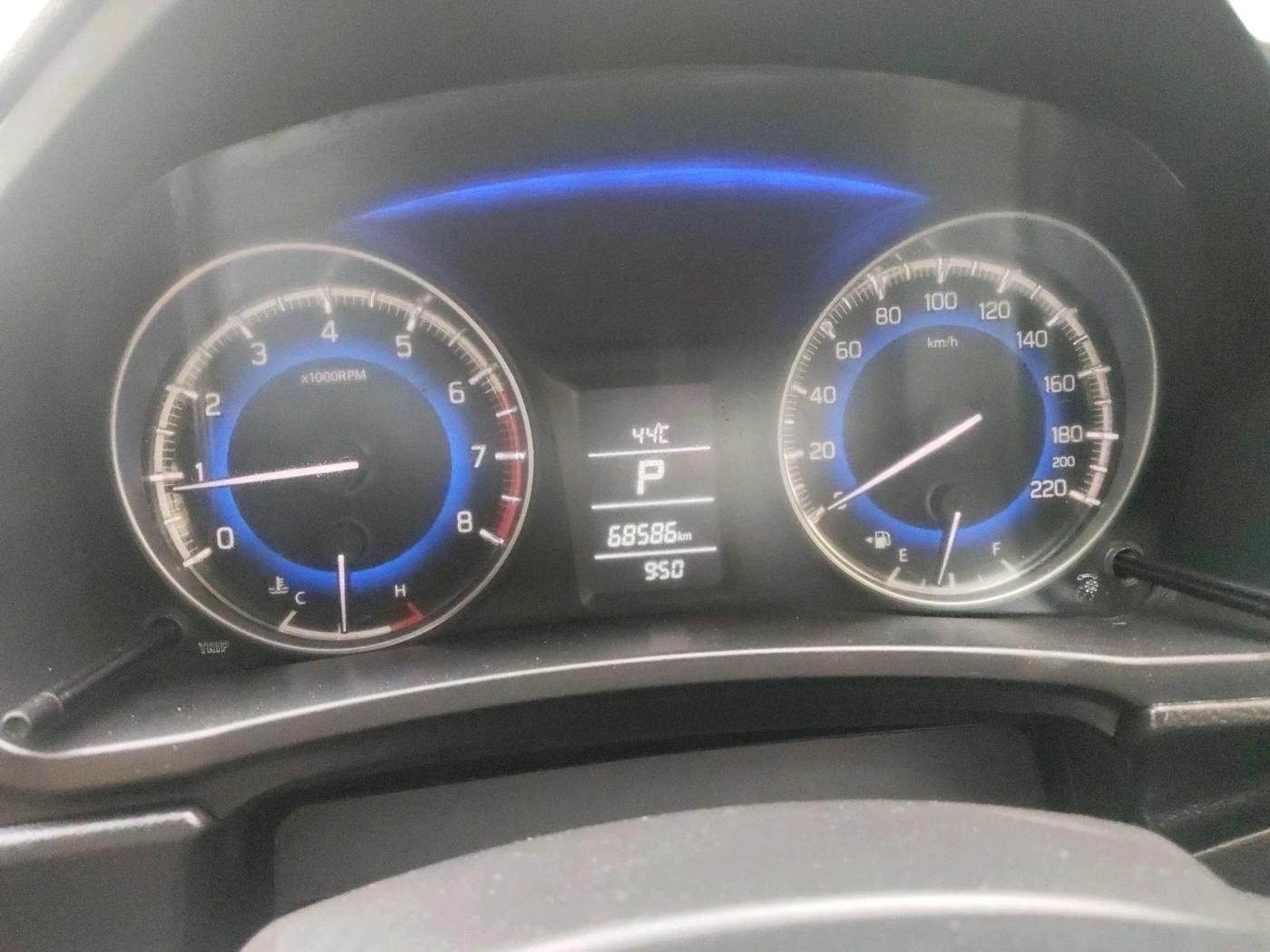 2017 Maruti Baleno DELTA CVT PETROL 1.2, Petrol, Automatic, 68,586 km, interior
