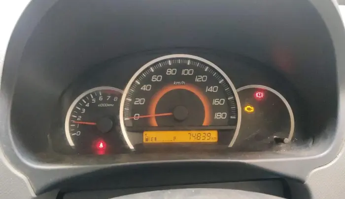 2011 Maruti Wagon R 1.0 VXI, Petrol, Manual, 74,839 km, interior