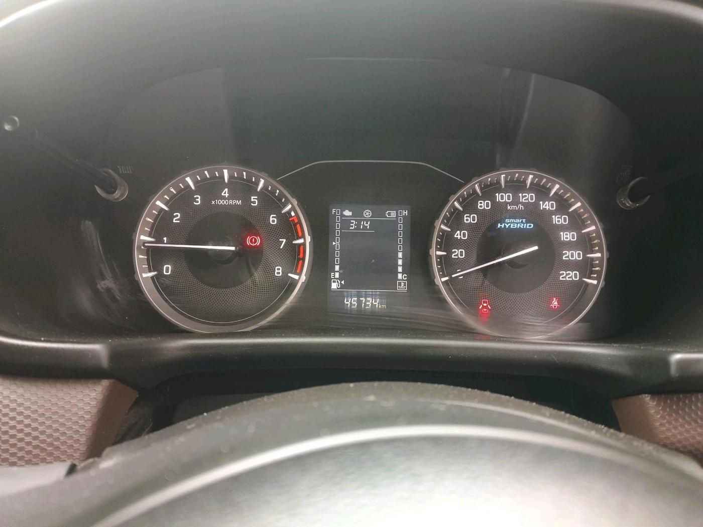 2023 Maruti BREZZA LXI SMART HYBRID, Petrol, Manual, 45,734 km, interior