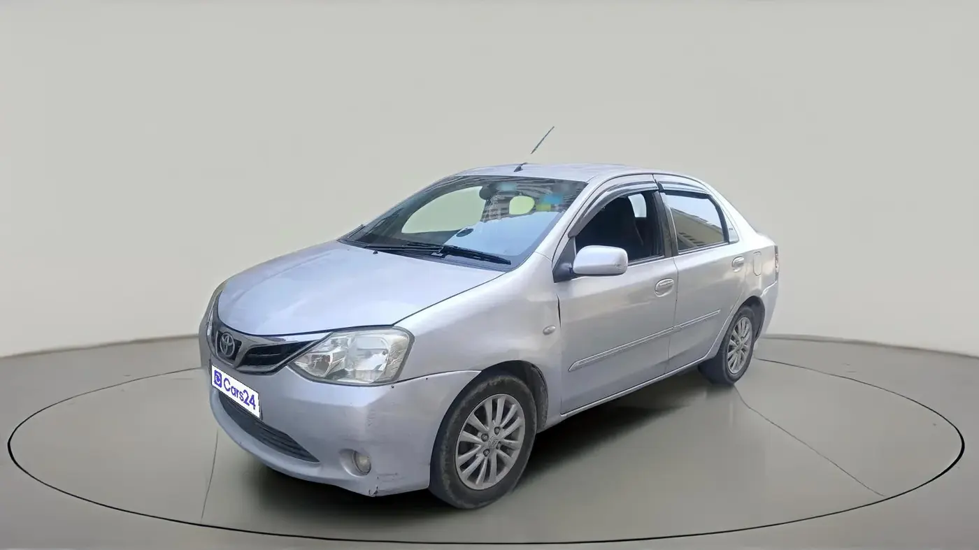 2011 Toyota Etios VX, CNG, Manual, 1,81,692 km, exterior