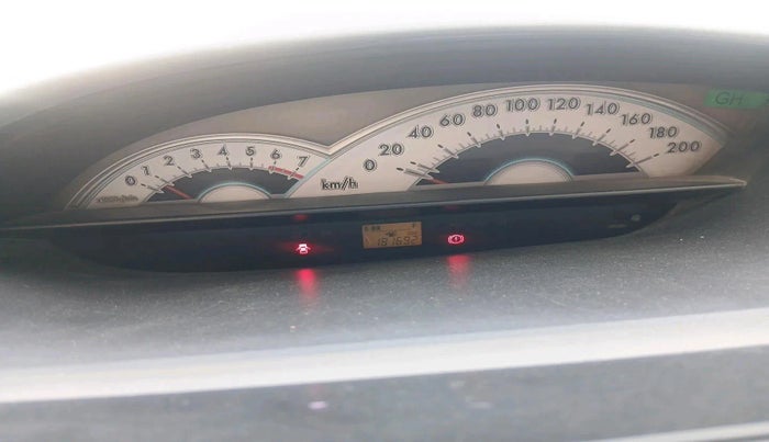 2011 Toyota Etios VX, CNG, Manual, 1,81,692 km, interior