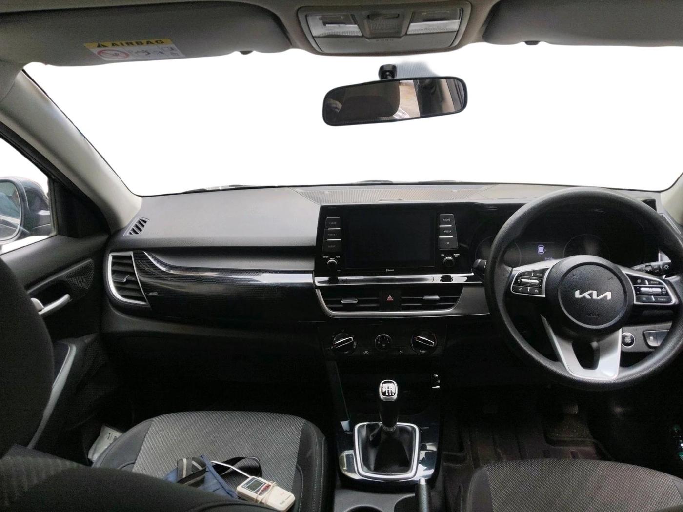 2022 KIA SELTOS HTK PLUS 1.5, Petrol, Manual, 30,134 km, interior