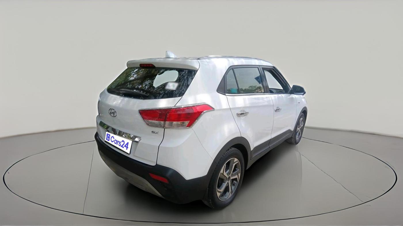 2018 Hyundai Creta SX AT 1.6 PETROL, Petrol, Automatic, 65,853 km, exterior