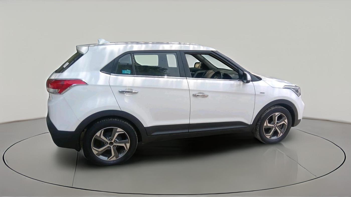 2018 Hyundai Creta SX AT 1.6 PETROL, Petrol, Automatic, 65,853 km, exterior