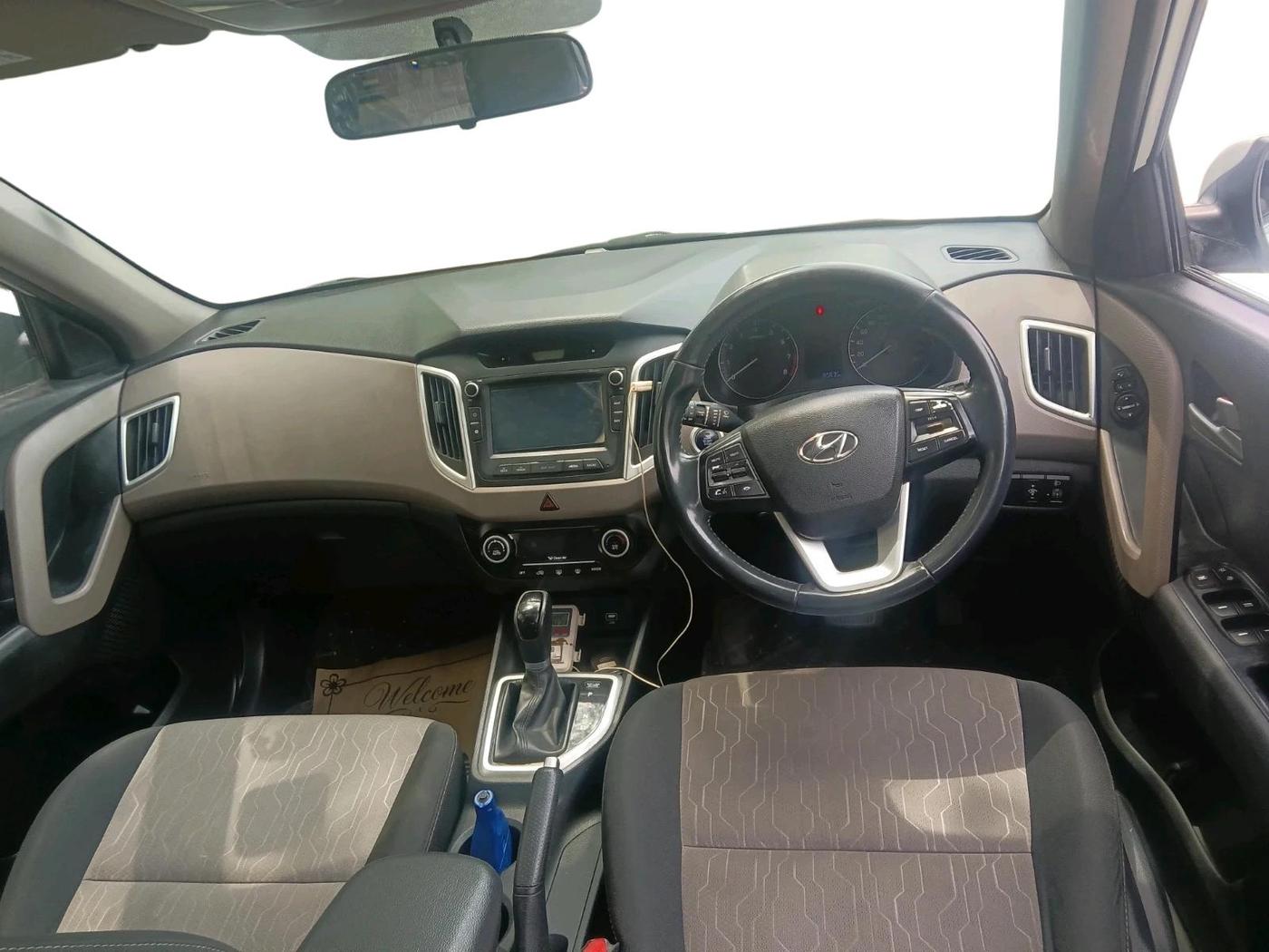 2018 Hyundai Creta SX AT 1.6 PETROL, Petrol, Automatic, 65,853 km, interior