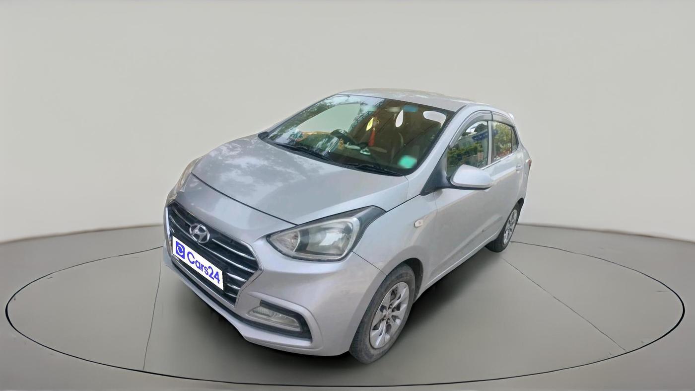 2018 Hyundai Xcent E+, CNG, Manual, 1,64,891 km, exterior